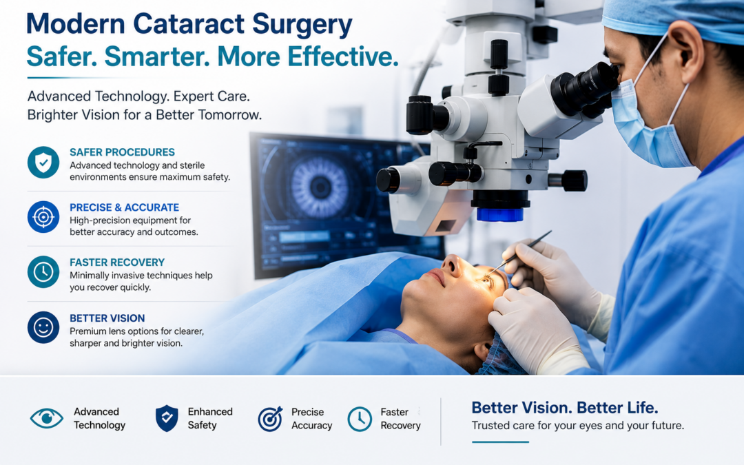 What Makes Modern Cataract Surgery Safer and More Effective Than Ever Before