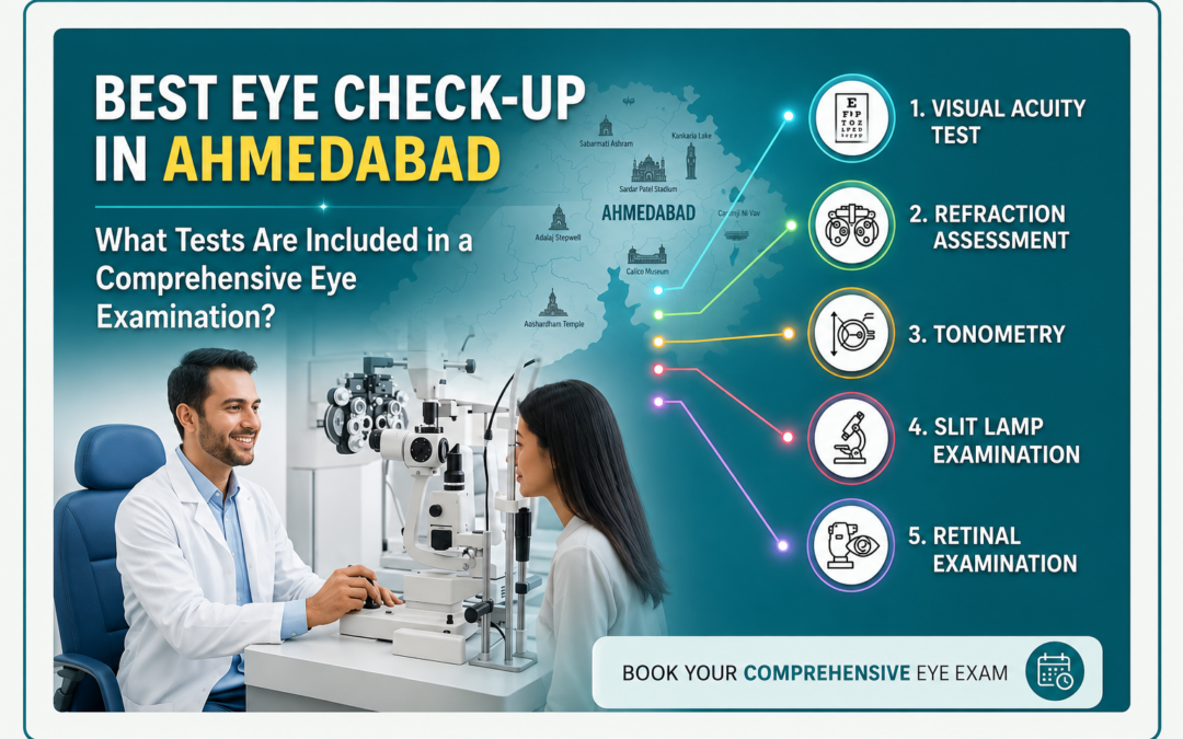 Best Eye Check-Up in Ahmedabad: What Tests Are Included in a Comprehensive Eye Examination?